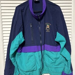 United Airlines Hawaiian Open Jacket Large Made In USA Golf Tournament Vintage